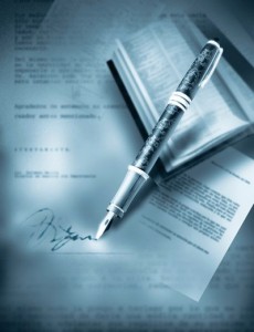 Signature contrat Signature contrat